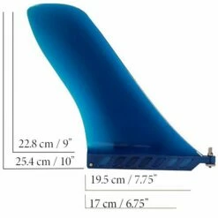 Gladiator 9" Touring Fin -RED PADDLE CO. Sales touring fin size blue