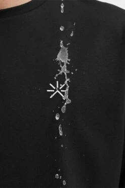 Tropicfeel Water-Repellent Quick Dry Paddle Board T-Shirt - Black -RED PADDLE CO. Sales tropic feel water repellent black t shirt