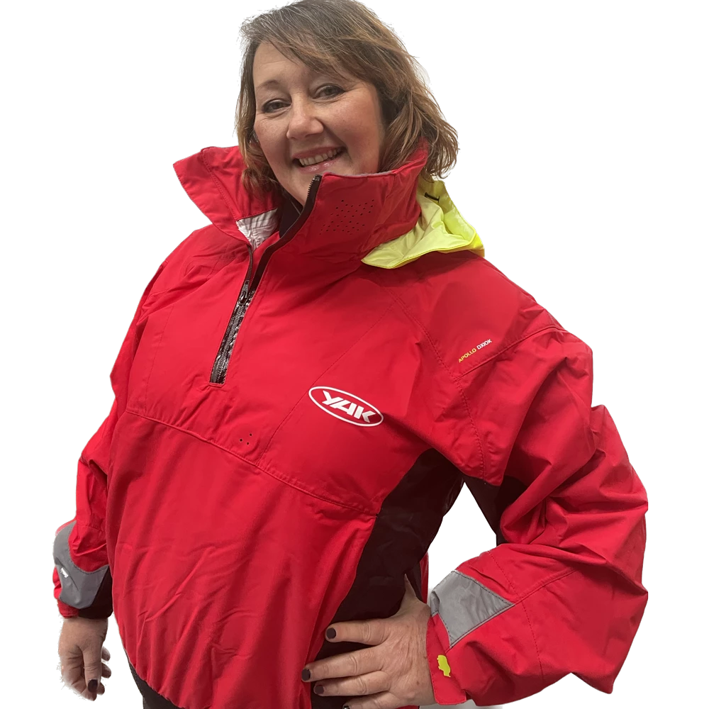 Yak Apollo Paddle BoardDry Jacket - Red 4 Yak Apollo Paddle BoardDry Jacket - Red - Image 4