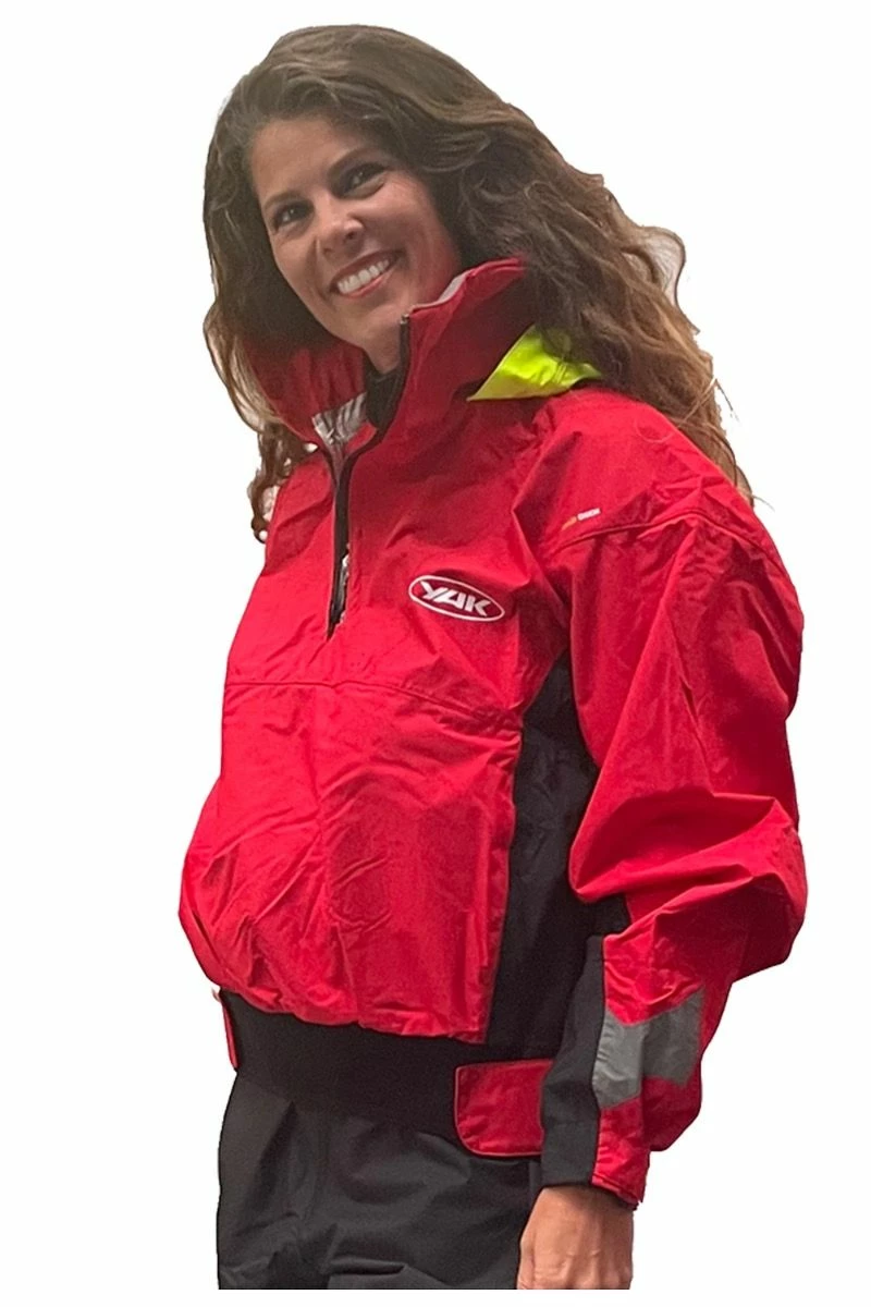 Yak Apollo Paddle BoardDry Jacket - Red 1 Yak Apollo Paddle BoardDry Jacket - Red
