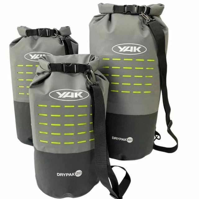 Yak DryPak Dry Bag Heavy Duty With Molle Slots 40L - Grey 3 Yak DryPak Dry Bag Heavy Duty With Molle Slots 40L - Grey - Image 3