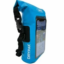 Yak DryPak Phone Pouch With Sling - Blue -RED PADDLE CO. Sales yak phone pouch blue side no strap
