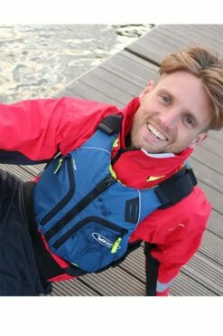 Yak Xipe 60N Paddle Board Buoyancy Aid With Hydration Pocket - Blue 15 Yak Xipe 60N Paddle Board Buoyancy Aid With Hydration Pocket - Blue -RED PADDLE CO. Sales yak xipe action1